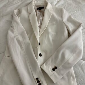 J. Crew Cream/white Blazer